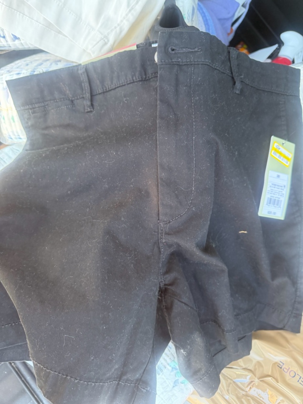 Black Classic Cotton Shorts  size 30 waist 5 inch inseam new tags men’s